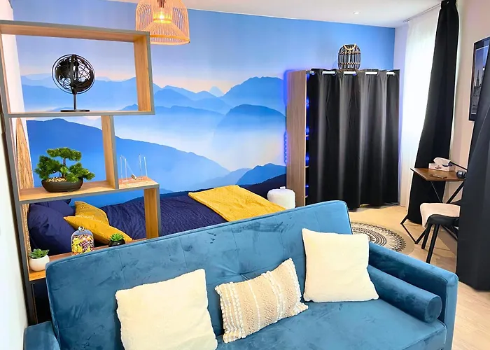 L'ecrin Equipe Avec Vue Panoramique * 卢德